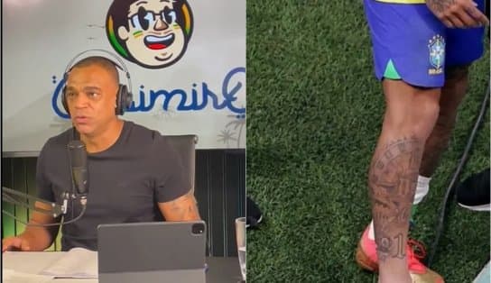 Imagem de Neymar e Danilo podem não jogar mais na Copa por conta de lesões, diz Denilson em live de Casimiro 