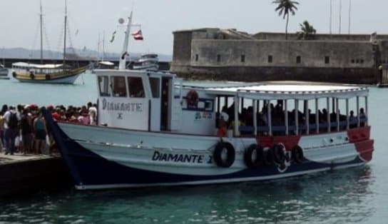 Imagem de Mesmo com tempo nublado, Travessia Salvador-Mar Grande ocorre normalmente