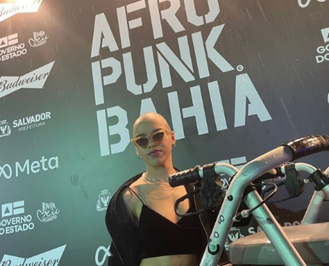 Inclusão: cadeirante, influencer baiana conta sua experiência no Afropunk 2022