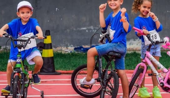 Imagem de Festival de corrida e ciclismo para crianças de 2 a 12 anos acontece no domingo 