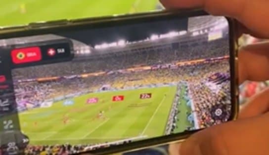 Imagem de Eta Doha! Cáscio Cardoso mostra como funciona app da Fifa que exibe desempenho dos jogadores