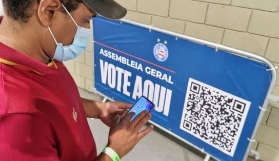 Imagem de Em votação matutina, 99% dos sócios concordam com aprovação da criação da SAF do Bahia; Binha foi contra e protestou