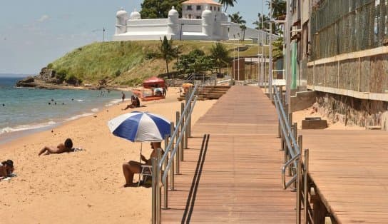 Imagem de Homem é baleado na Praia da Boa Viagem, em Salvador