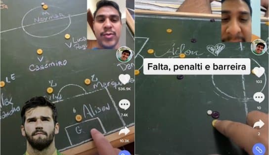 Imagem de Técnico do Tiktok? Quem é o rapaz que viralizou ao explicar futebol de forma simples