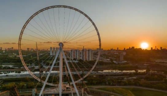 Imagem de Maior roda gigante da América Latina é inaugurada em São Paulo; ingressos vão até R$ 420