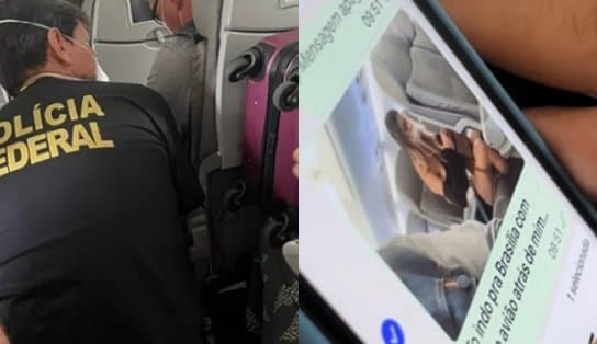 Imagem de Mulher percebe que passageiro tirou foto dela dormindo em avião e denuncia assédio 