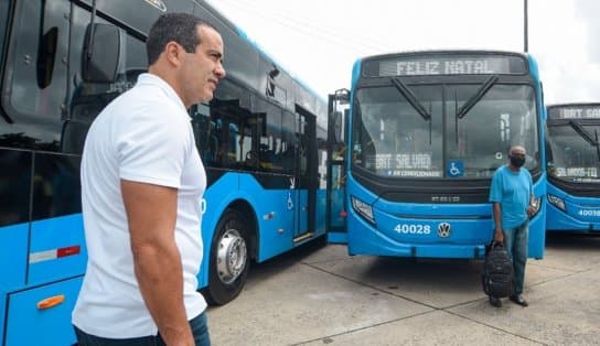 Imagem de Bruno Reis fala sobre aumento da passagem de ônibus no primeiro dia do ano; "de jeito algum" 