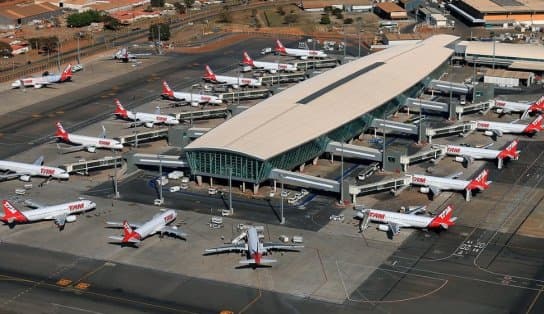 Imagem de Polícia Militar é acionada por suspeita de bomba próximo ao Aeroporto de Brasília