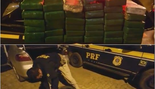 Imagem de Com drogas até no estepe, motorista é detido com quase R$ 7 milhões em cocaína na Bahia