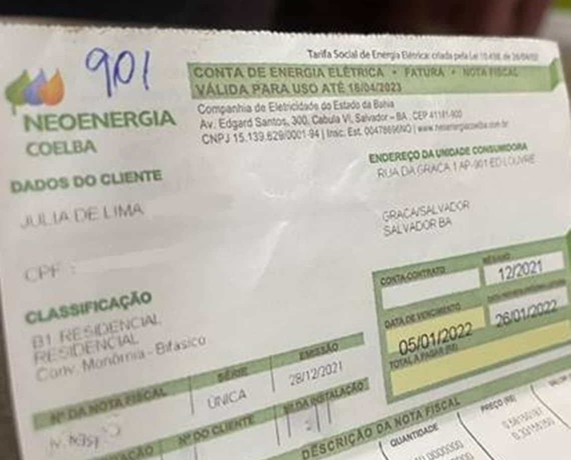 Se ligue! Últimos dias para pagar sua fatura de energia com R$ 20 de desconto 