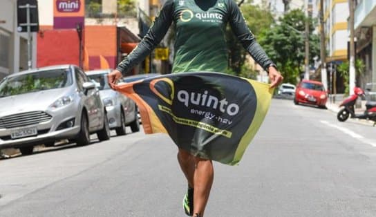 Imagem de Atleta baiana estreia na São Silvestre no top 10 com apelo ambiental