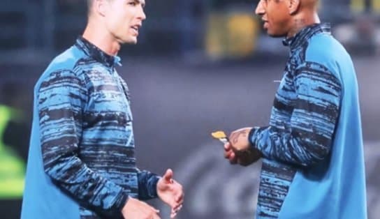 Imagem de Inluencidor baiano Dum Ice "previu" que Talisca jogaria com Cristiano Ronaldo; confira