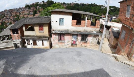 Imagem de Quatro geomantas são entregues no bairro de Castelo Branco