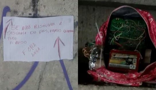 Imagem de Bomba colocada em viaduto de Feira de Santana era "fake", diz perícia