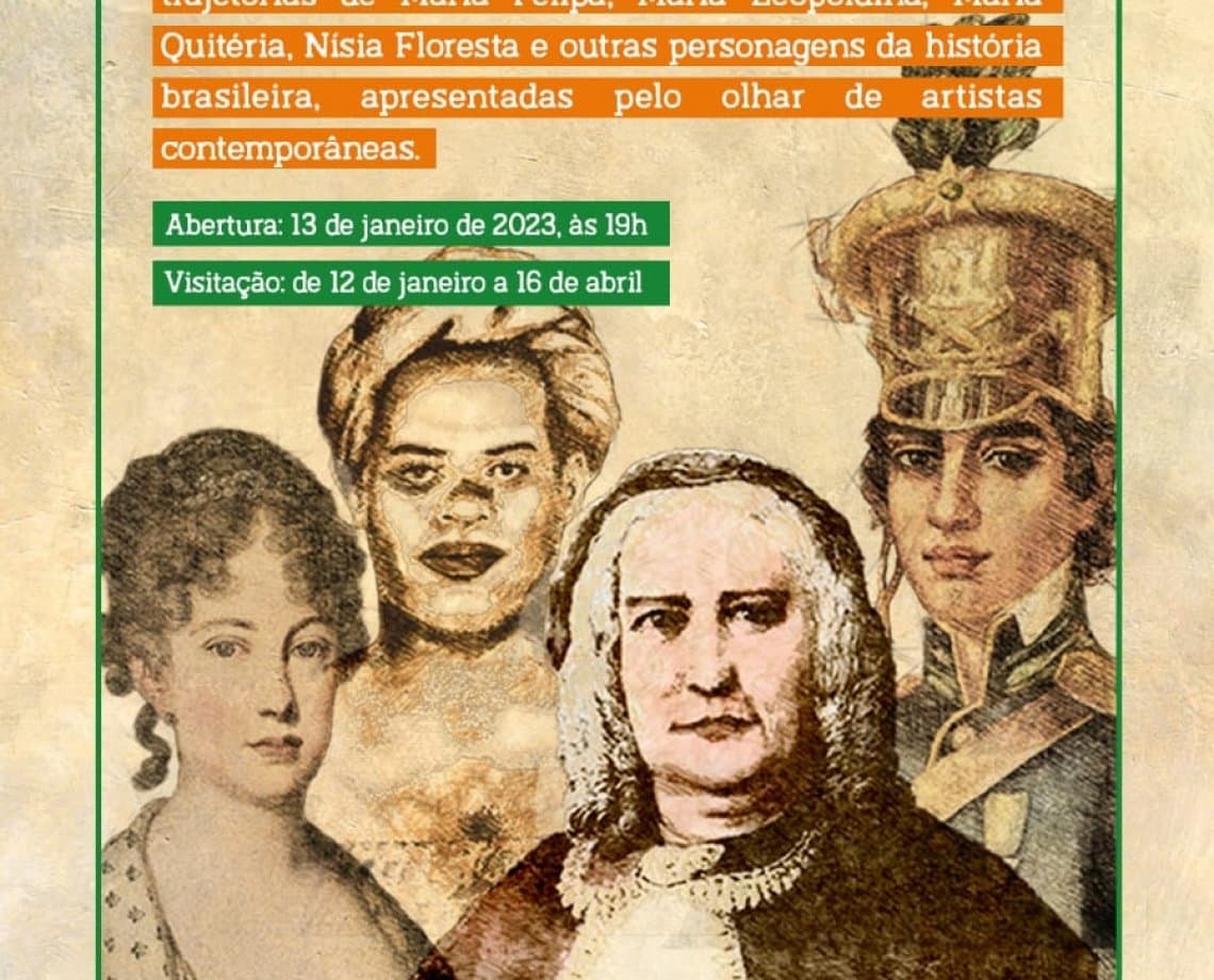 Exposição gratuita "Mulheres que Mudaram 200 anos" chega a Caixa Cultural Salvador