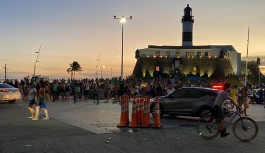 Imagem de Ato 'pela retomada do poder' na Barra tem zero adesão de manifestantes; policiamento é reforçado