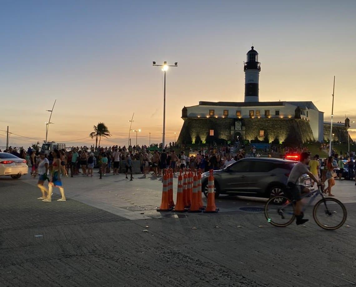 Ato 'pela retomada do poder' na Barra tem zero adesão de manifestantes; policiamento é reforçado