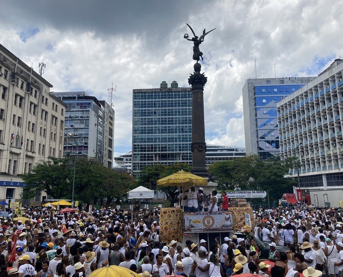 Lavagem do Bonfim com cara de Carnaval: Ilê Ayé puxa trio após dois anos sem o evento