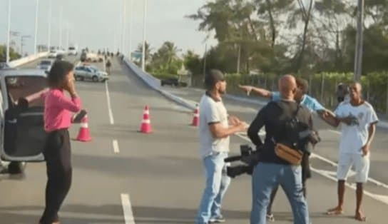 Imagem de "Dói mais aqui dentro", diz repórter agredida em Salvador; imagens serão encaminhadas ao MP