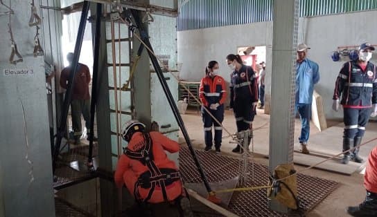 Imagem de Homem cai em poço de aproximadamente oito metros durante trabalho em fazenda no interior da Bahia 