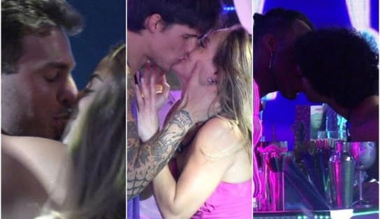 Imagem de Primeira festa do BBB 23 teve muitos beijos e casal movimentando o edredom; saiba como foi