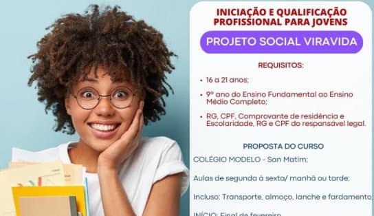 Imagem de Curso gratuito voltado para jovens abre inscrições em Salvador, confira como participar 