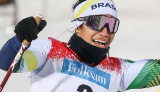 Imagem de Ouro inédito: Aline Rocha é 1ª campeã brasileira no Mundial de esqui cross-country