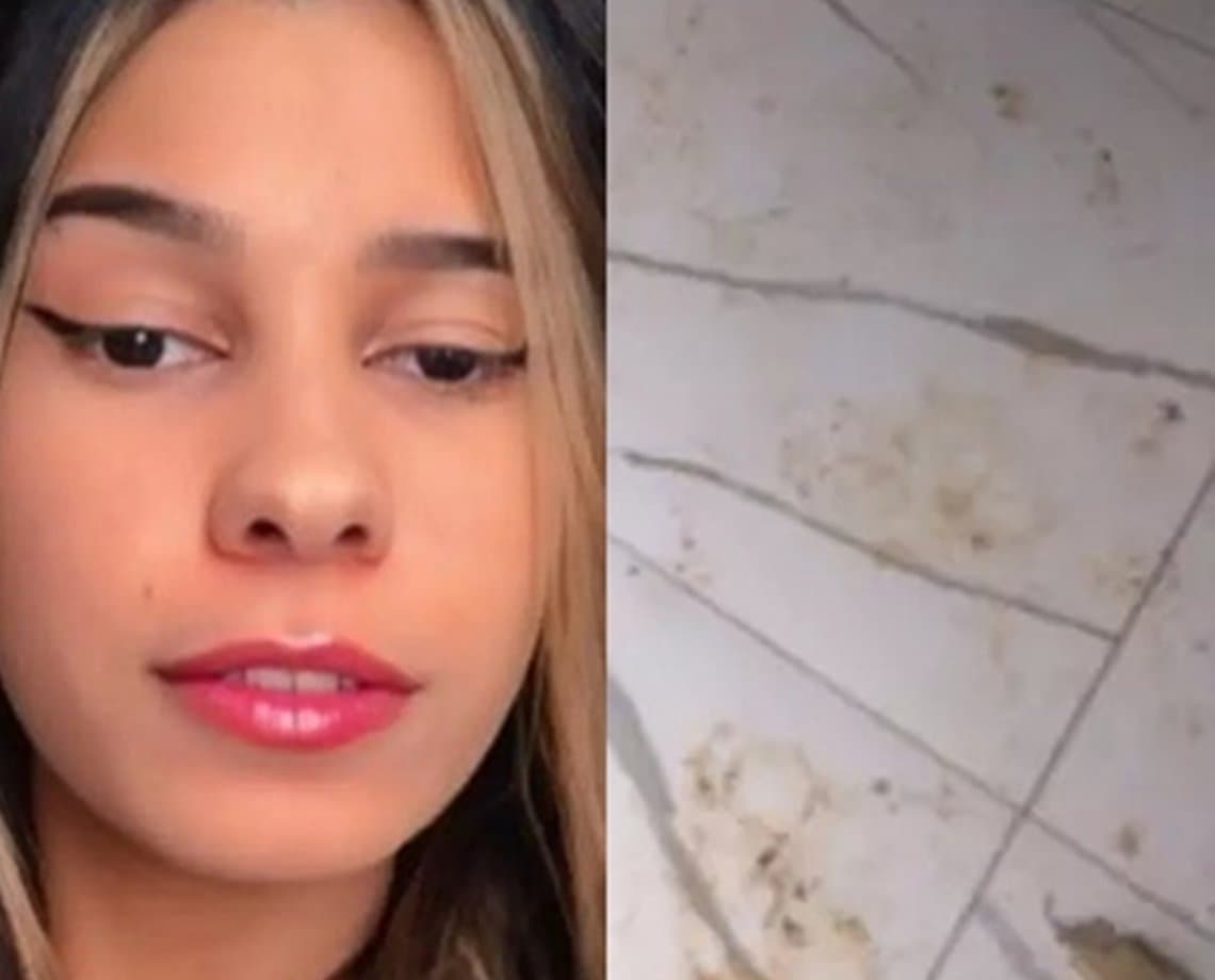 Moradora de aluguel chega em casa e encontra proprietário pelado com uma mulher na cama