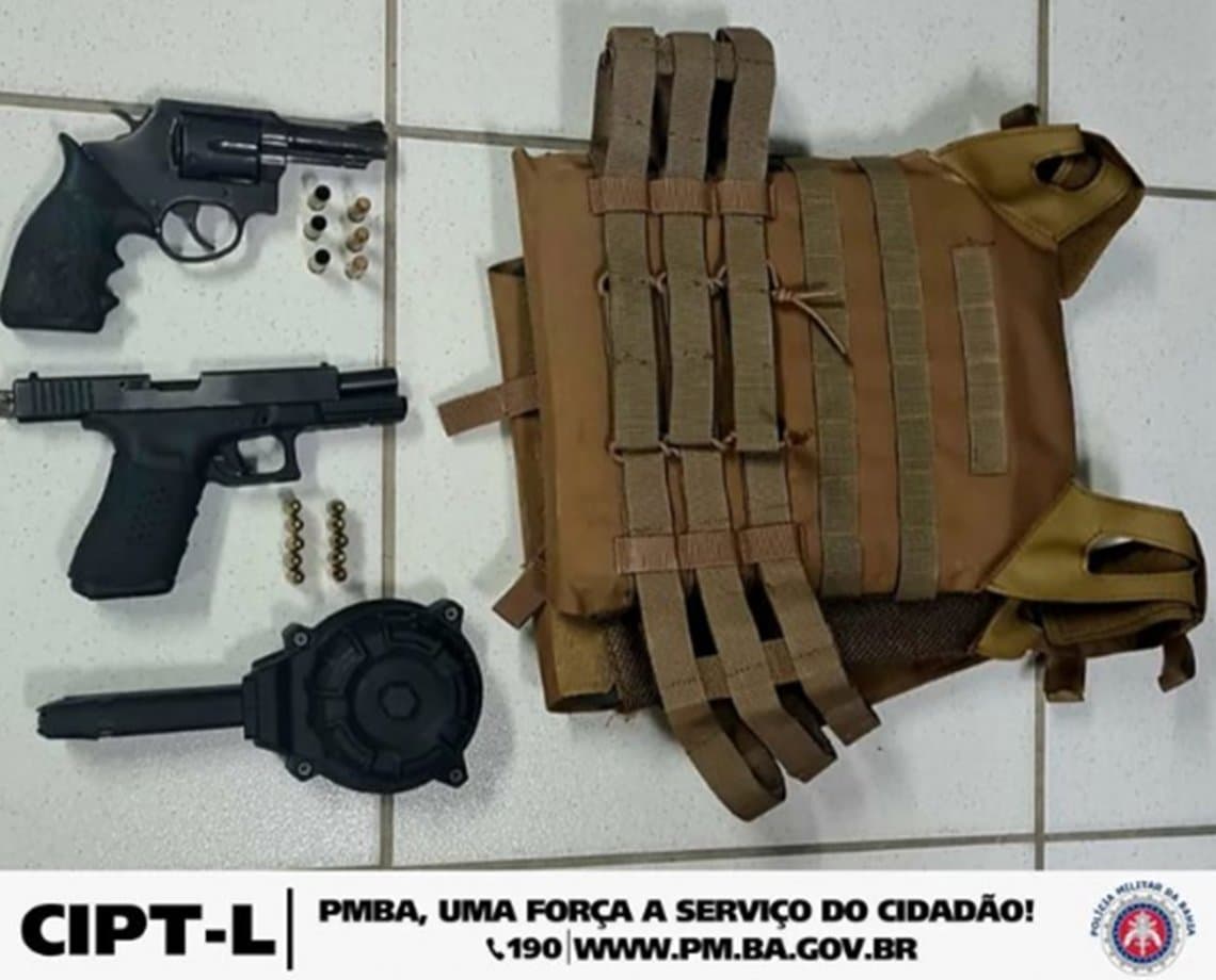 Dois acabam mortos em troca de tiros na região da "Terra sem Lei", em Feira de Santana 