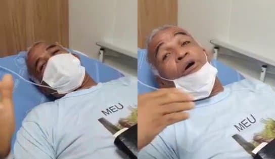 Imagem de Pastor Sargento Isidório grava vídeo internado em hospital; "devolvam minhas orações, que o 'bicho' tá pegando"