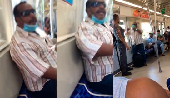 Imagem de Vídeo: passageira reclama de usuário sem máscara no metrô de Salvador e gera discussão; assista