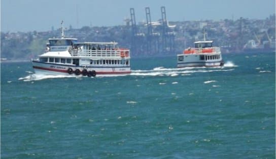 Imagem de Travessia Salvador-Mar Grande é suspensa devido ao mau tempo; serviço deve ser retomado na segunda-feira