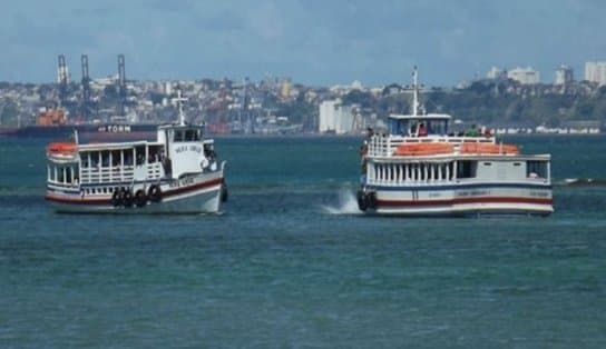 Imagem de Travessia Salvador-Mar grande fará pausa por causa da maré baixa; veja horário de retorno