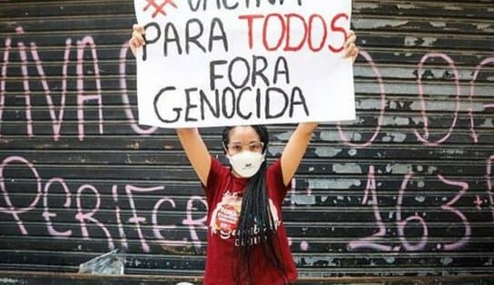 Imagem de Salvador adere à manifestação contra Bolsonaro; "fora, genocida"