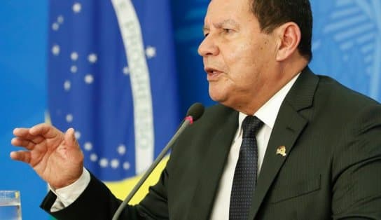 Imagem de “Tem aglomeração do bem agora?”, ironiza Mourão sobre manifestações contra o Governo Federal