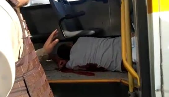 Imagem de VÍDEOS: suspeitos de assalto a ônibus são baleados na BR-324