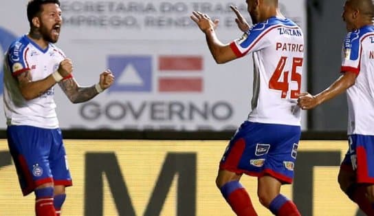 Imagem de Bahia vence, quebra invencibilidade do Athletico-PR e entra no G4 do Brasileirão