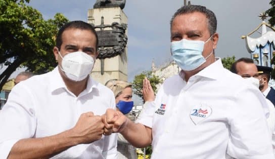 Imagem de Com “A Chama da Esperança” acesa no Largo da Lapinha autoridades baianas destacam esforços para conter pandemia