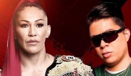 Imagem de E aí, vai encarar? Campeã do UFC, Cris Cyborg, desafia DJ Ivis para lutar: "convite ao valentão"