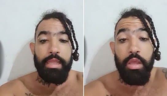 Imagem de Neto de prefeito baiano agride esposa após ver conversas no WhatsApp, se confessa em vídeo e desafia polícia; assista