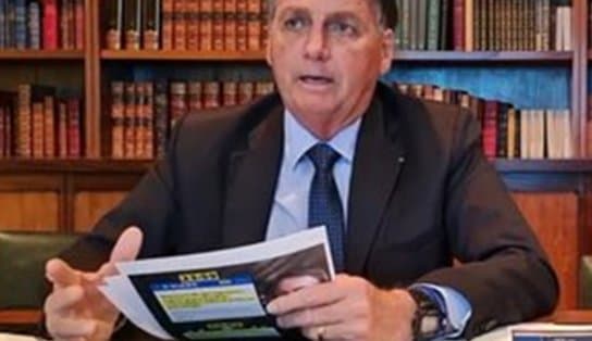 Imagem de Bolsonaro diz não ter decisão sobre Ciro Nogueira em seu governo e minimiza fato de ter sido chamado de fascista por provável ministro