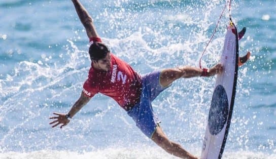 Imagem de Final do surfe é antecipada após previsão de Tufão em Tóquio; outros eventos devem ser afetados