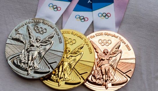 Imagem de Conheça algumas curiosidades das medalhas dos jogos olímpicos de Tóquio 2020