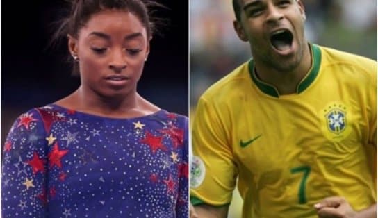 Imagem de Adriano Imperador se solidariza com Simone Biles após desistência em Olimpíada para cuidar da saúde mental: 'sei o que está passando'