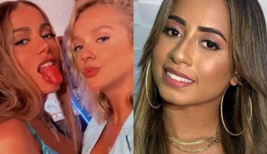 Imagem de Atriz 'larga o doce' e diz que já ficou com Anitta e Mc Loma; "peguei quase todas as minhas amigas"