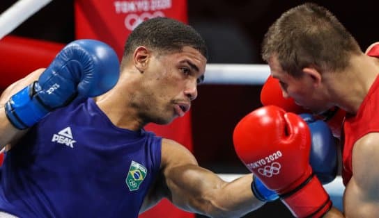 Imagem de AQUI É SALVADOR! Hebert Conceição nocauteia ucraniano e leva o ouro no boxe dos jogos olímpicos de Tóquio