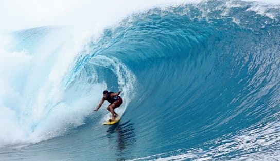 Imagem de Última etapa do mundial de surfe no Taiti é cancelada por aumento de casos da Covid-19 na região