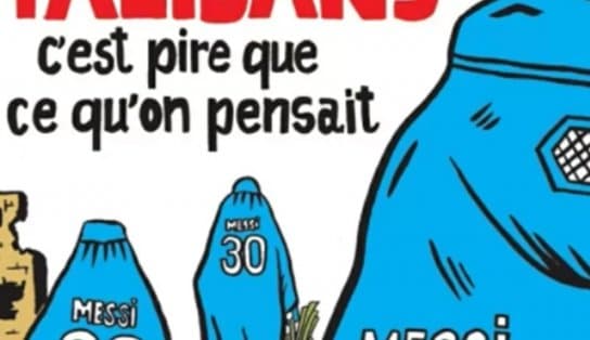 Imagem de Revista francesa associa Taleban a Messi e PSG e cria capa polêmica; entenda situação