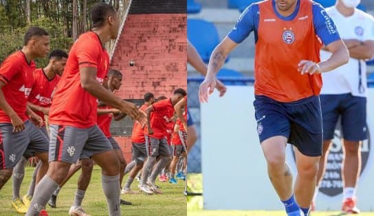 Imagem de Dupla Ba-Vi: sob olhares de novo técnico, Bahia encara o Grêmio; na Série B, Vitória recebe o Guarani 