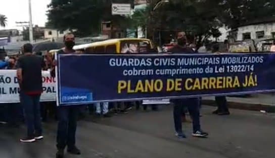 Imagem de Sindicato pede que guardas municipais paralisem as atividades por 24 horas em Salvador; categoria reivindica plano de carreira 